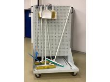 Cleaning Supply Transport Cart 