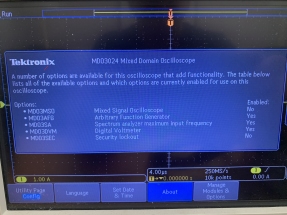 Tektronix MDO3024