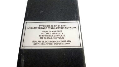Solar 8028-50-BP-24-BNC